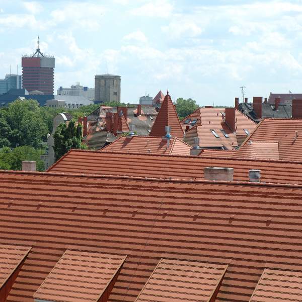 Rénovation de toiture à Niort sur un immeuble